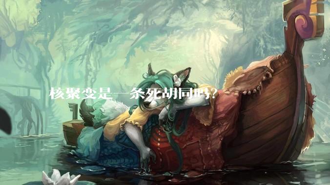 核聚变是一条死胡同吗？